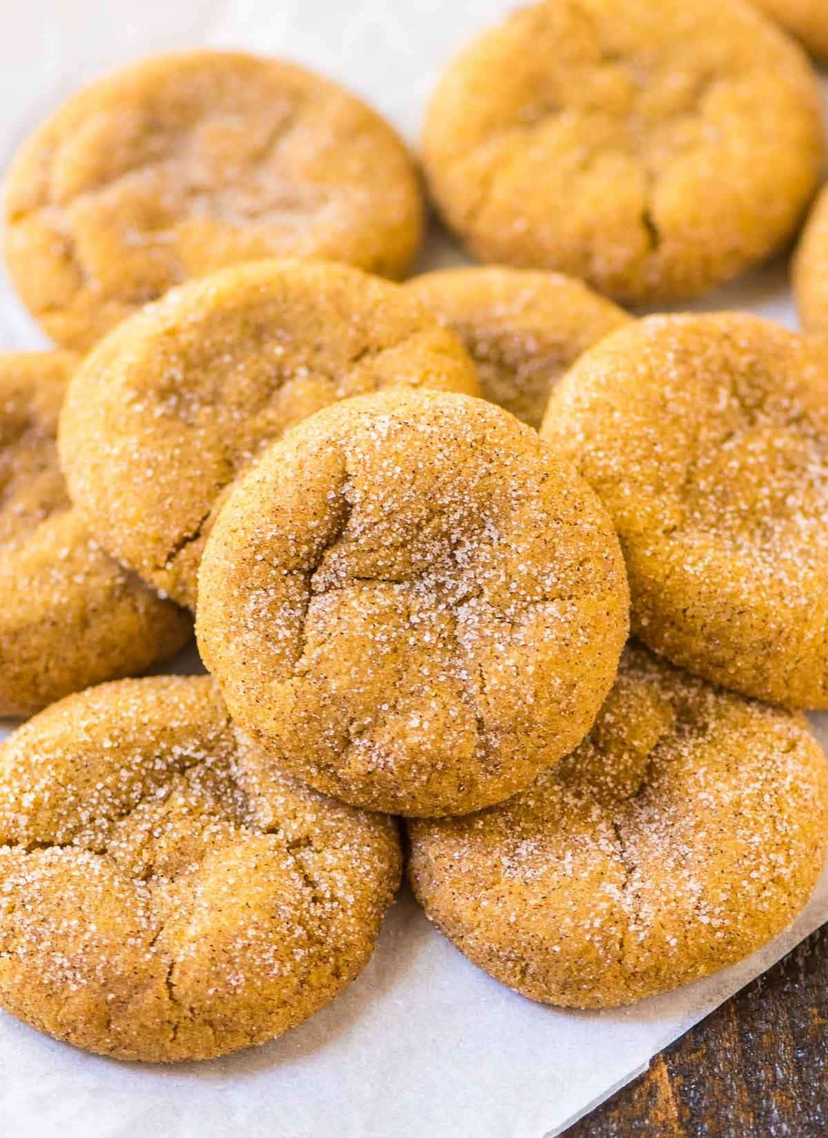 Pumpkin Snickerdoodle Cookies
 Pumpkin Snickerdoodles