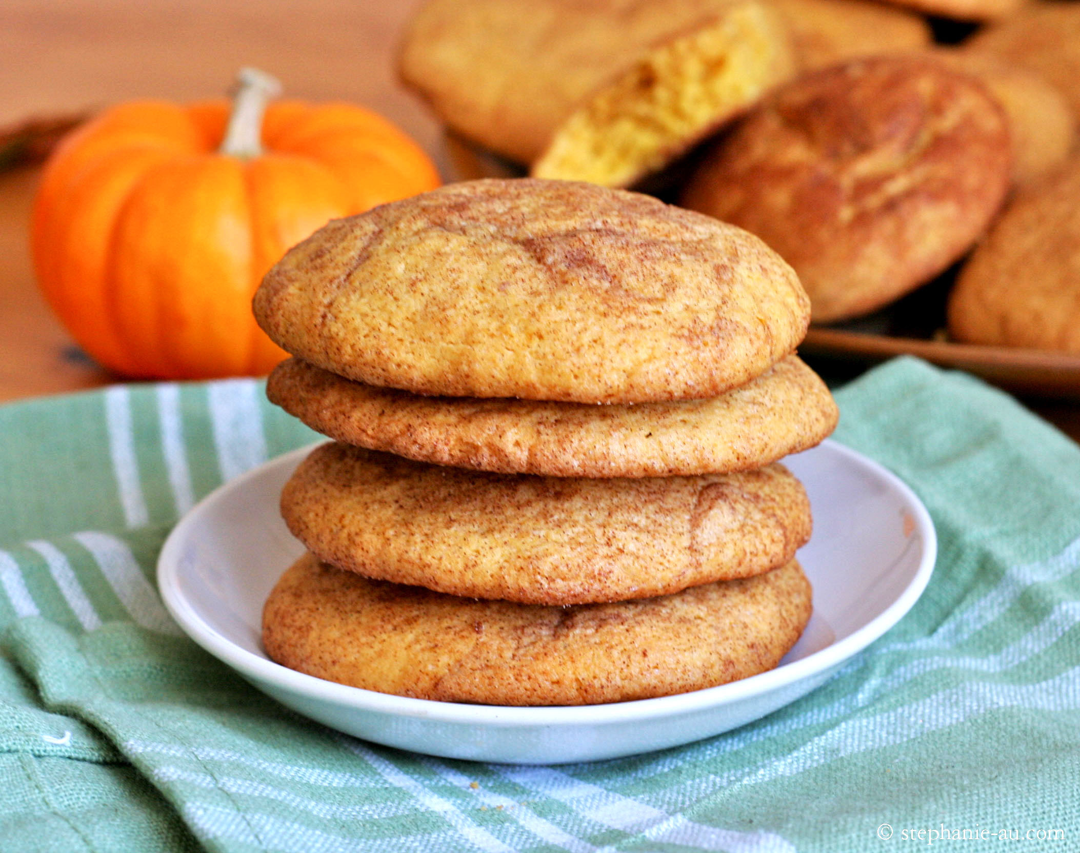 Pumpkin Snickerdoodle Cookies
 Pumpkin Snickerdoodles and a Fall Giveaway