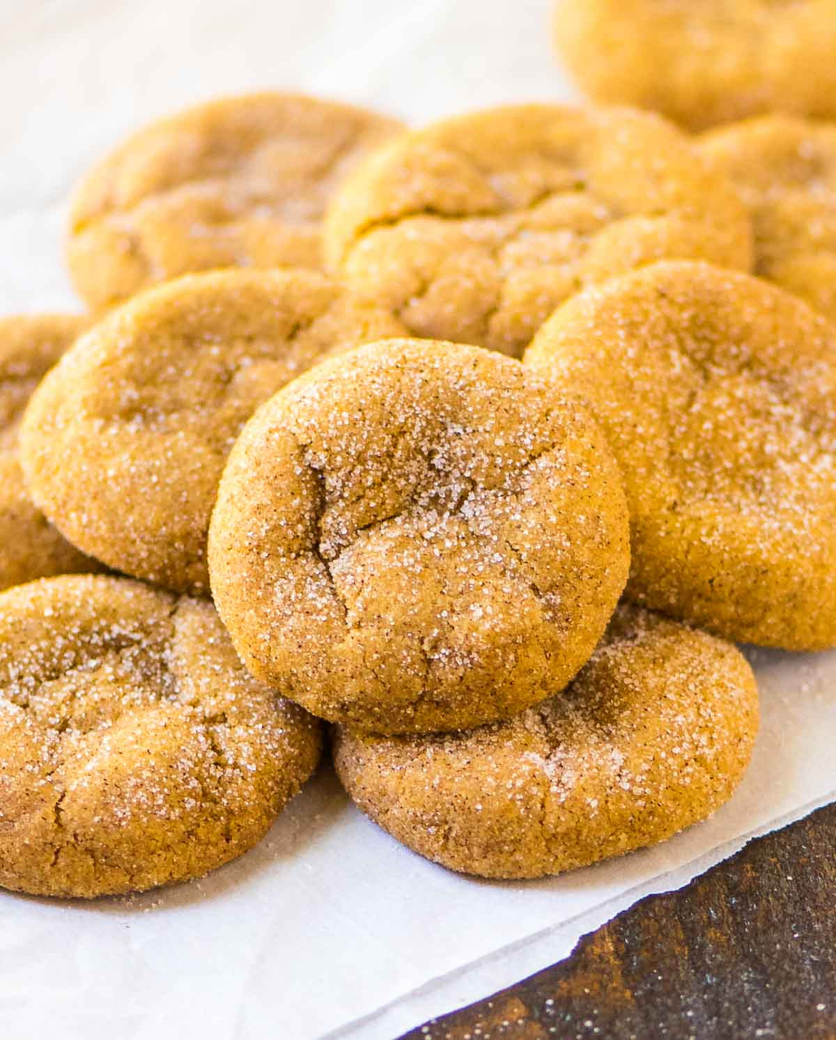 Pumpkin Snickerdoodle Cookies
 Pumpkin Snickerdoodles