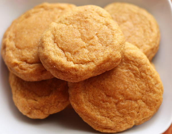 Pumpkin Snickerdoodle Cookies
 pumpkin spice snickerdoodles Table for Two by Julie Wampler