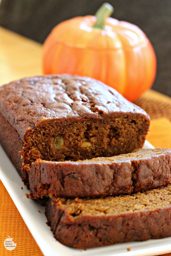 Pumpkin Spice Bread
 Spiced Pumpkin Bread