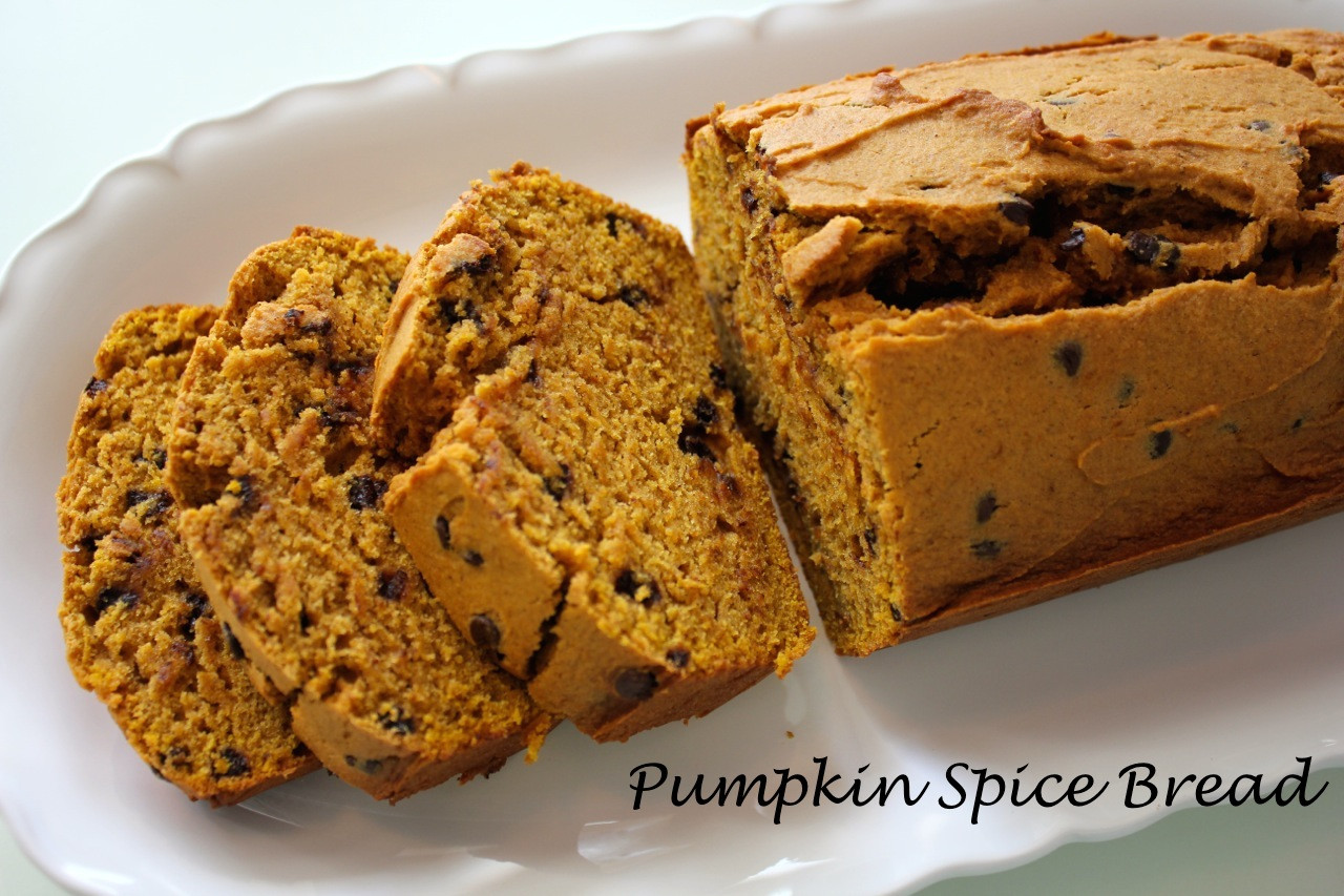 Pumpkin Spice Bread
 Breakfast