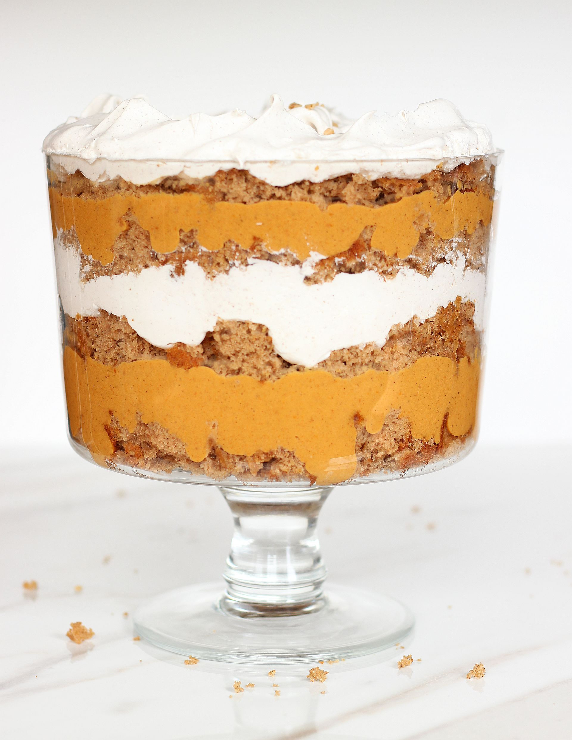 Pumpkin Spice Desserts
 Pumpkin Butterscotch Spice Cake Trifle The Gold Lining Girl