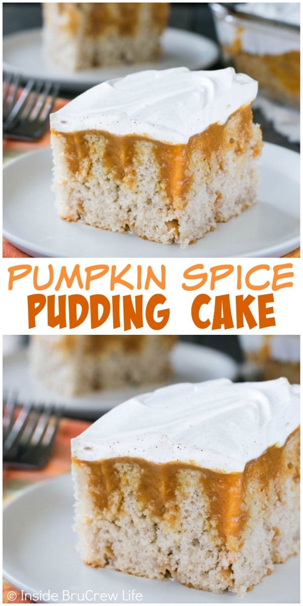 Pumpkin Spice Desserts
 Pumpkin Spice Pudding Cake