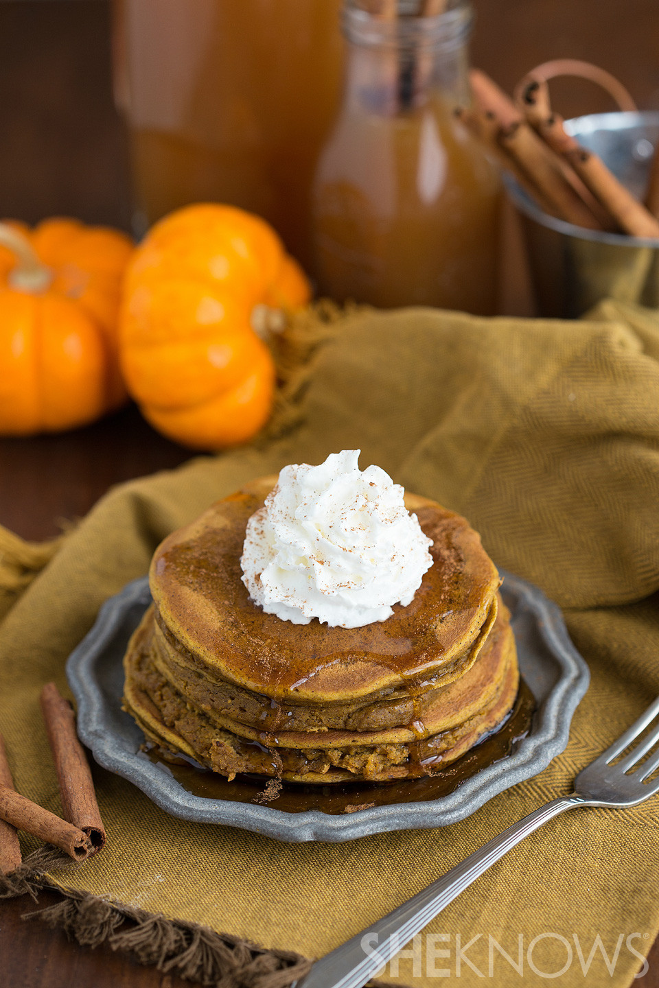 Pumpkin Spice Pancakes
 Pumpkin spice pancakes are the best breakfast for fall