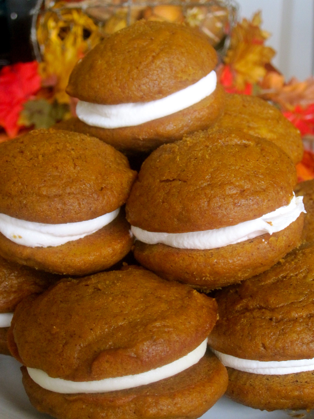 Pumpkin Whoopie Pies
 The Cultural Dish Pumpkin Whoopie Pies