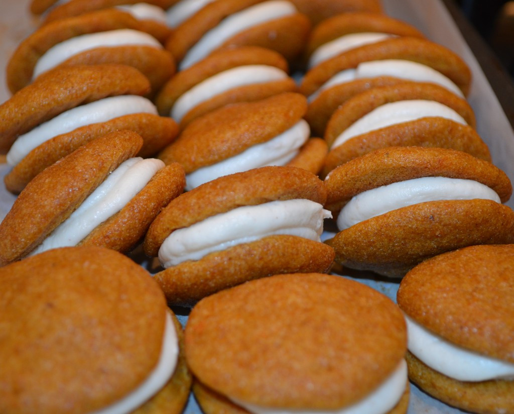 Pumpkin Whoopie Pies
 Gluten Free Pumpkin Whoopie Pies with Maple Cream Cheese