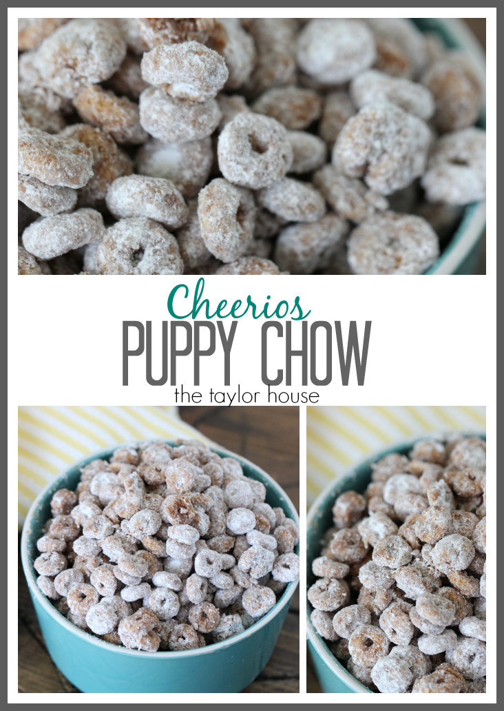 Puppy Chow Dessert
 Cheerios Puppy Chow Muddy Bud s