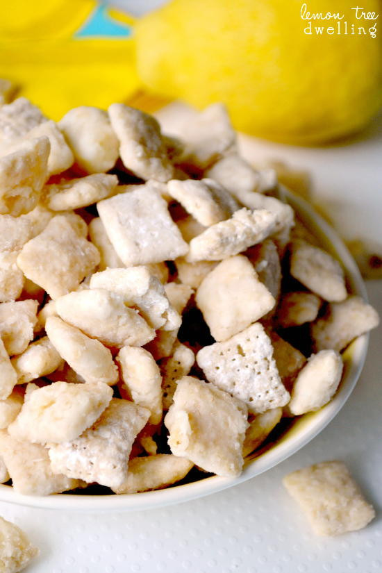 Puppy Chow Dessert
 Lemon Bar Puppy Chow