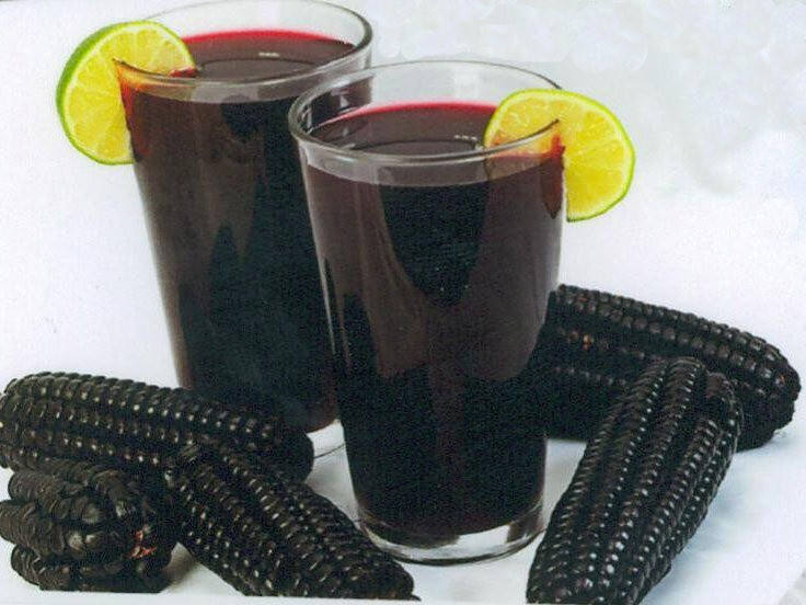 Purple Corn Drink
 Chicha morada a sweet drink made from Peruvian purple