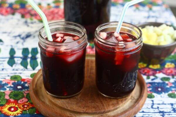 Purple Corn Drink
 Peruvian Chicha Morada – A Cozy Kitchen