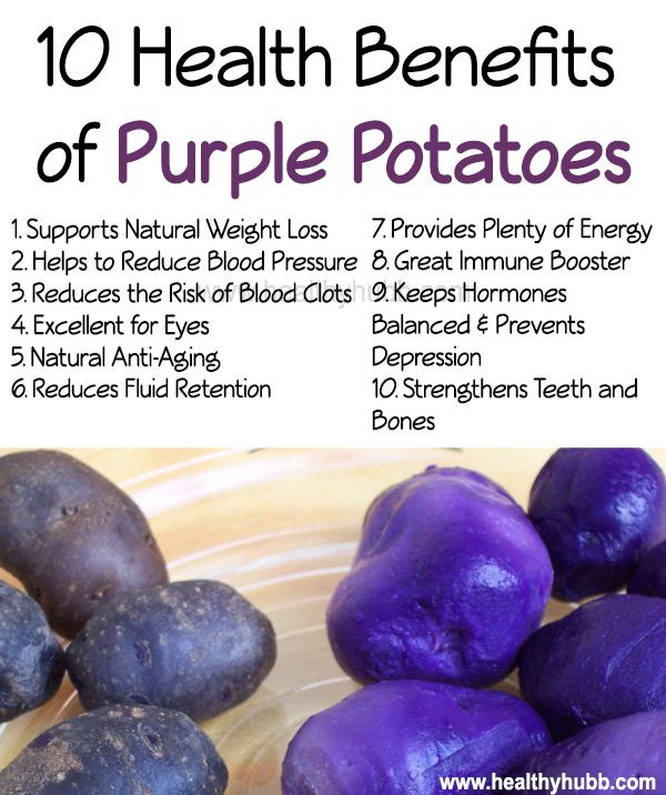 Purple Potato Nutrition
 Purple Potatoes 10 Reasons They’re Better for You Than