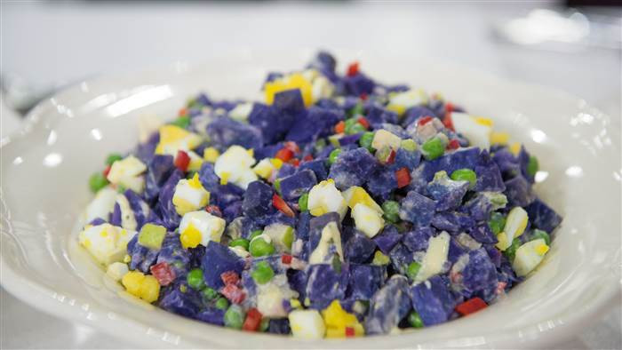 Purple Potato Recipe
 Peruvian Purple Potato Salad TODAY