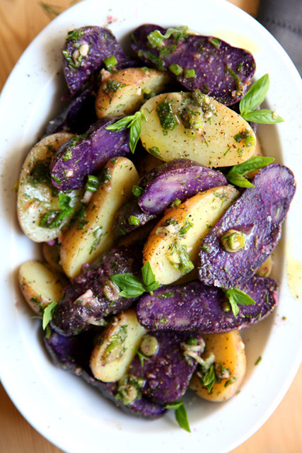 Purple Potato Recipe
 Purple Potato Salad Recipe — Dishmaps