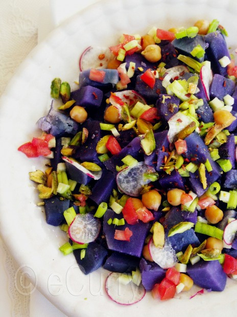 Purple Potato Recipe
 Purple Potato Salad