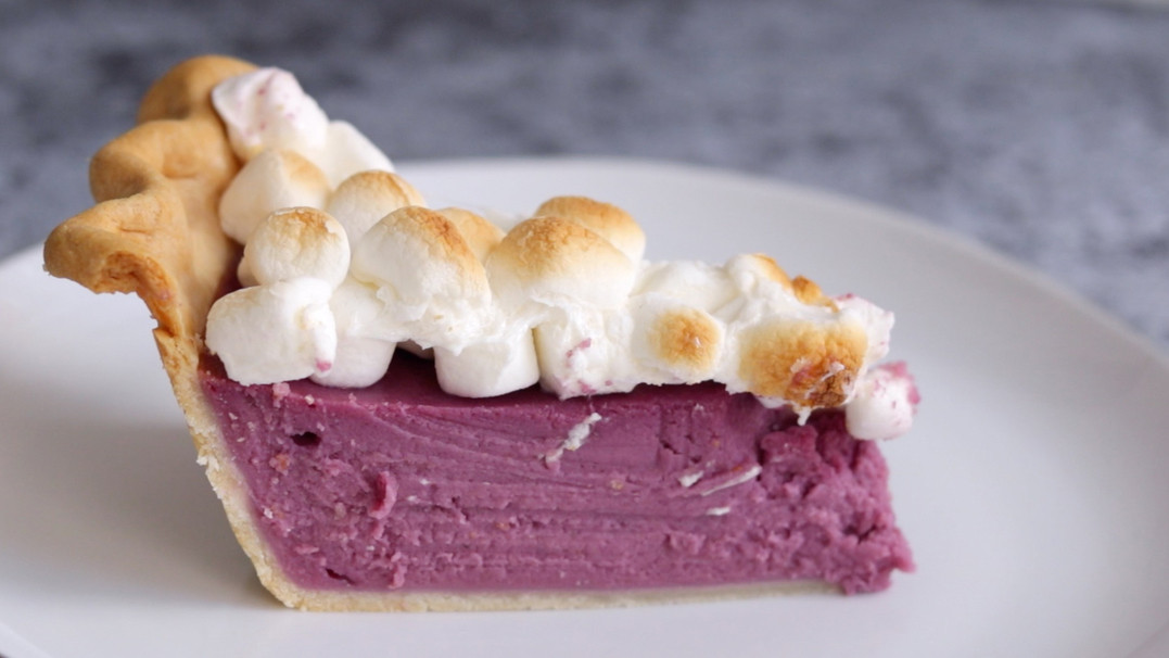 Purple Sweet Potato Pie
 A Purple Sweet Potato Pie Recipe to Steal the Show This