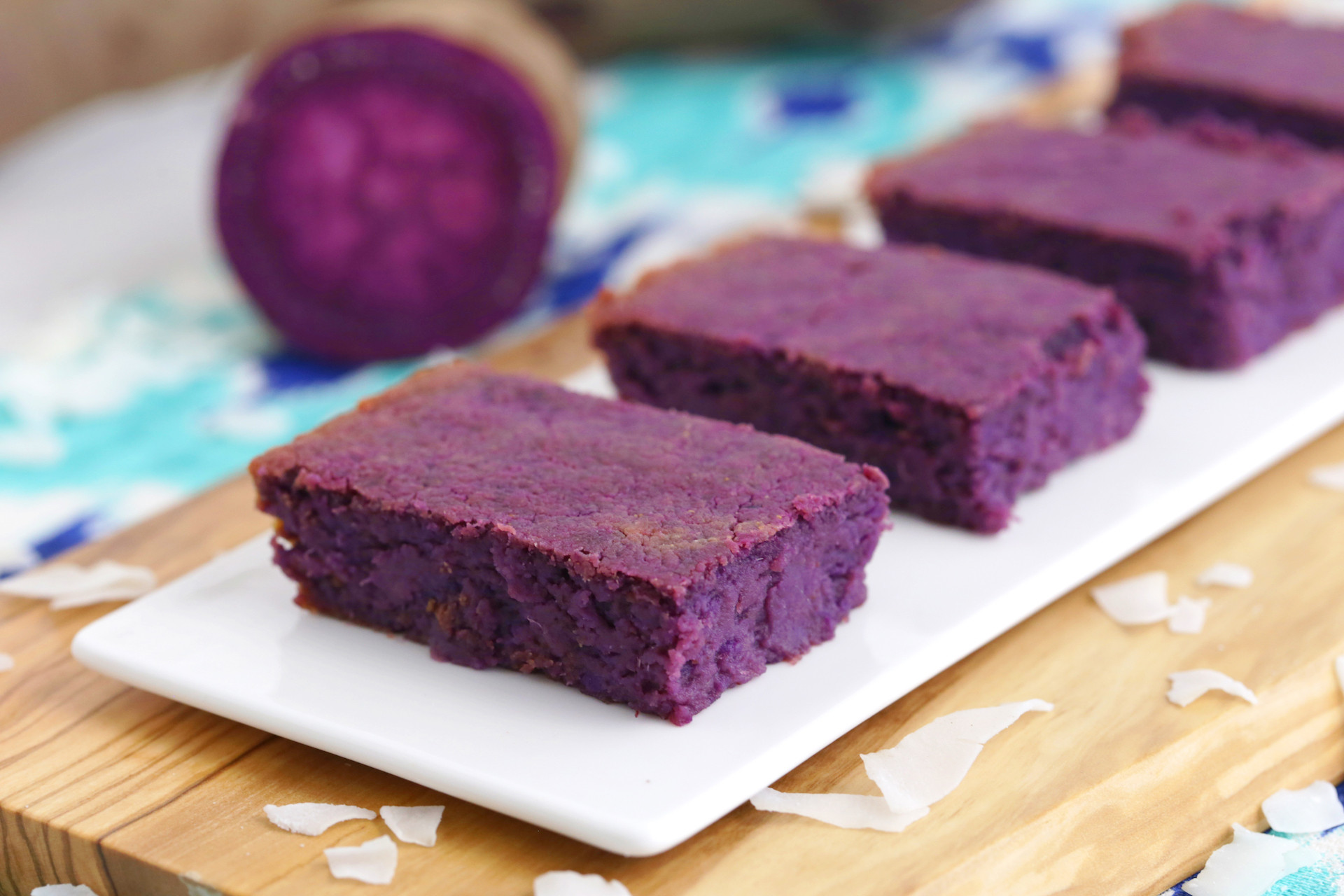 Purple Sweet Potato Recipe
 Purple Sweet Potato Breakfast Bars