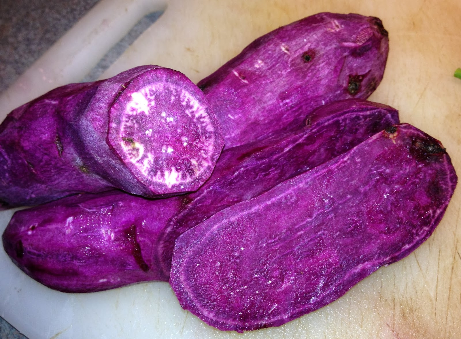 Purple Sweet Potato
 Grow It Eat It Adventures with purple sweet potatoes
