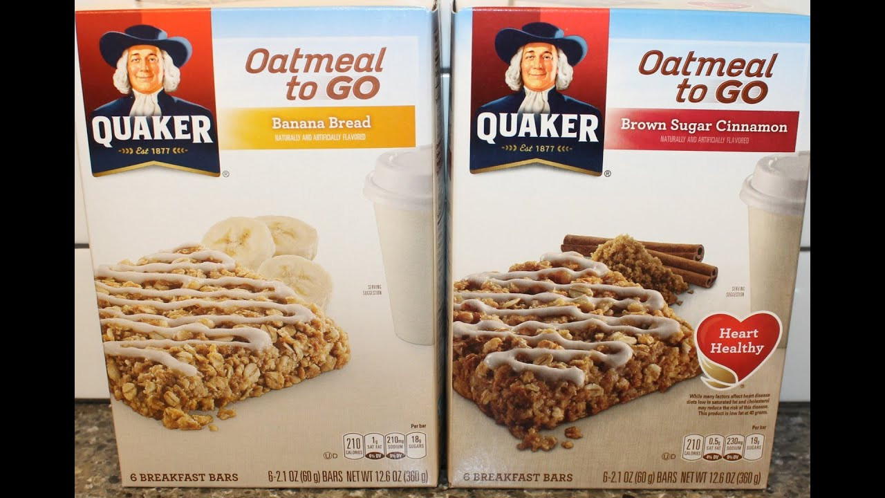 Quaker Oats Breakfast Bars
 quaker oatmeal breakfast bars