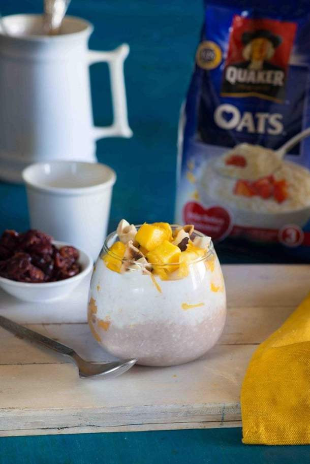 Quaker Oats Breakfast Recipes
 Two Overnight Oats Breakfast Recipes for Quaker Oats India