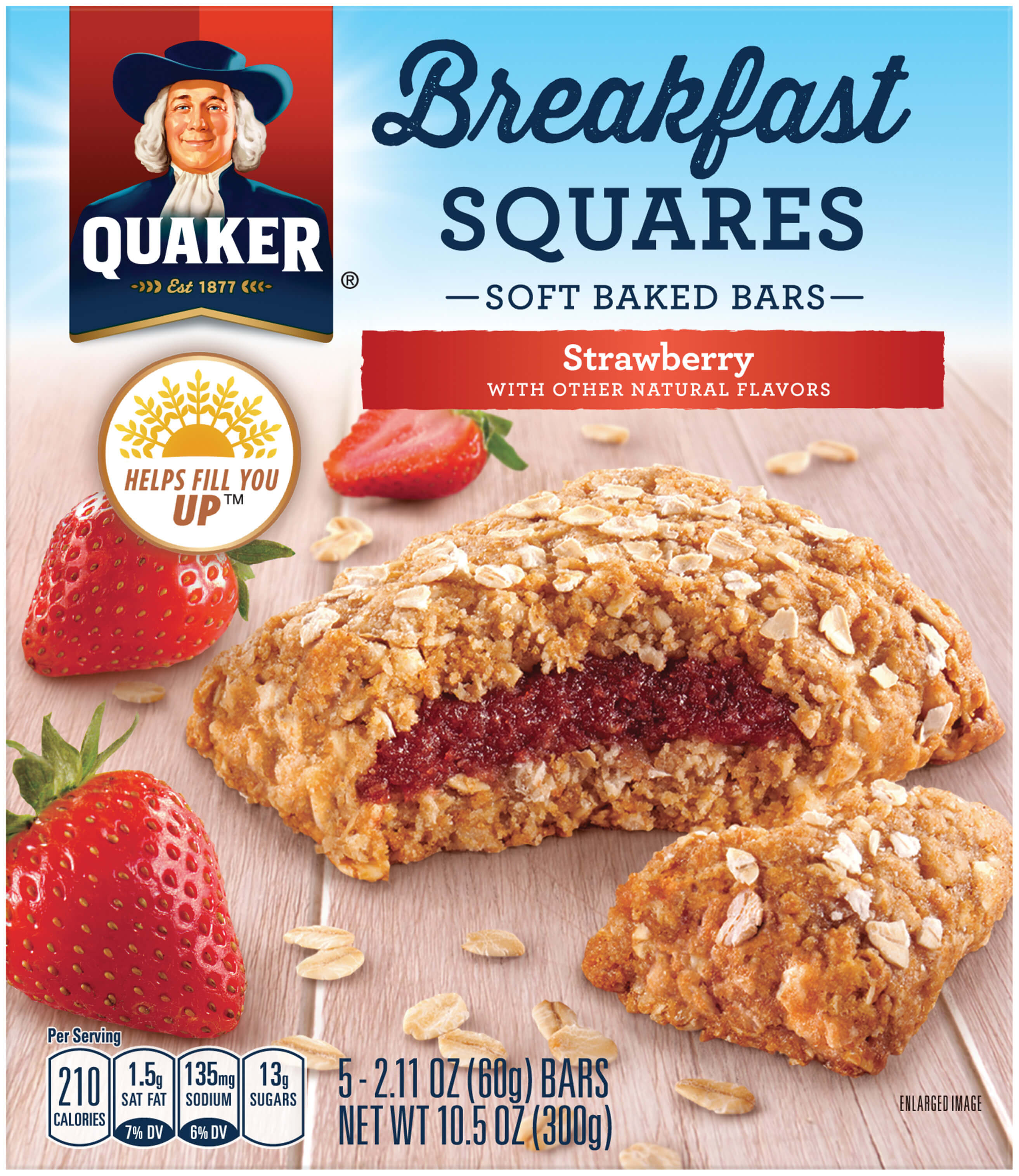 Quaker Oats Breakfast Squares
 Quaker Breakfast Squares Strawberry
