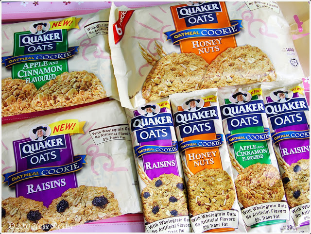 Quaker Oats Oatmeal Cookies
 Cuisine Paradise