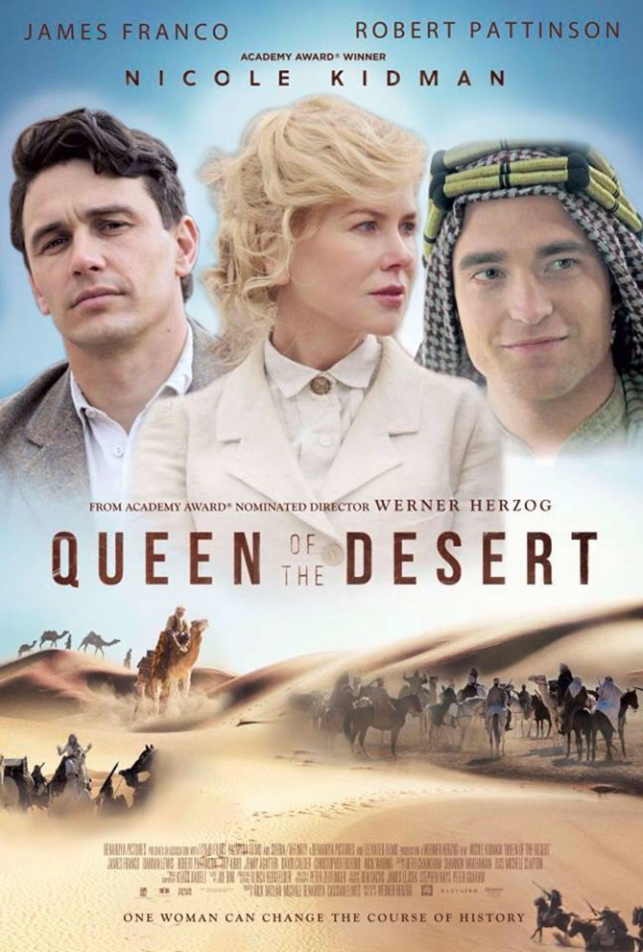 Queen Of The Dessert
 Werner Herzog 2015 Queen of the Desert [Nicole Kidman