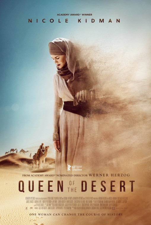 Queen Of The Dessert
 Queen of the Desert Movie Poster 1 of 2 IMP Awards