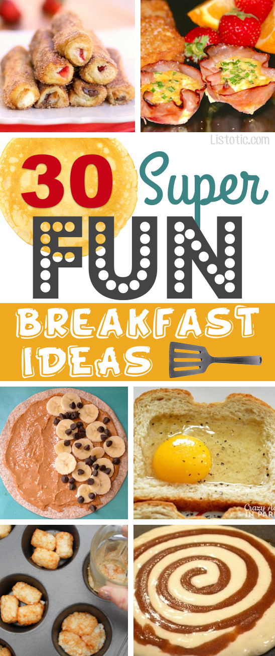 Quick And Easy Breakfast Ideas
 30 Super Fun Breakfast Ideas Worth Waking Up For easy recipes for kids & adults