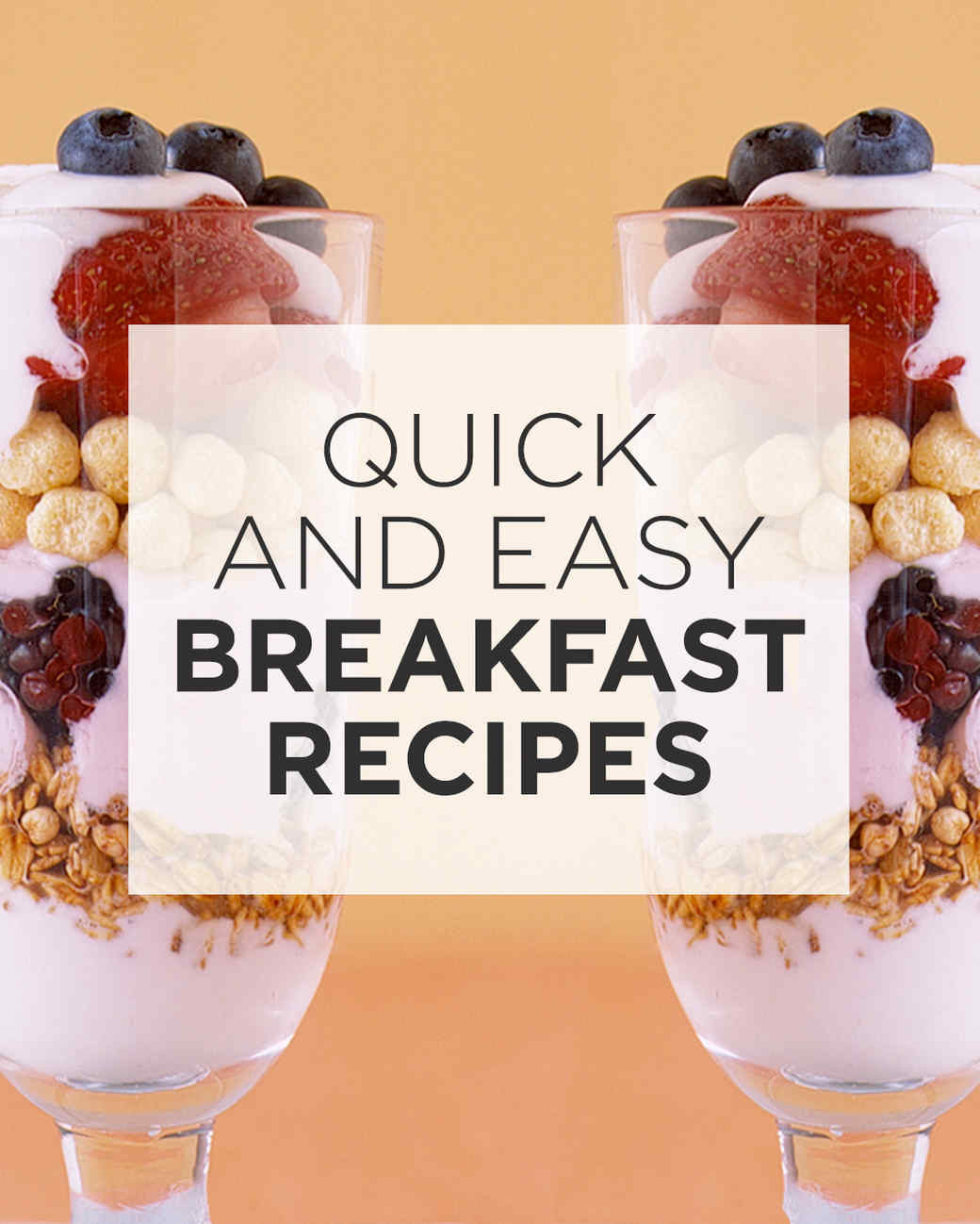 Quick And Easy Breakfast Recipes
 Quick and Easy Breakfast Recipes