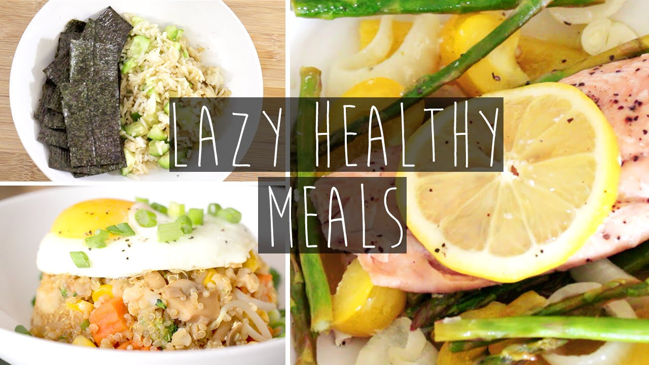 Quick And Easy Healthy Dinner Recipes
 3 Quick & Easy Healthy Dinner Ideas FOR LAZY PEOPLE