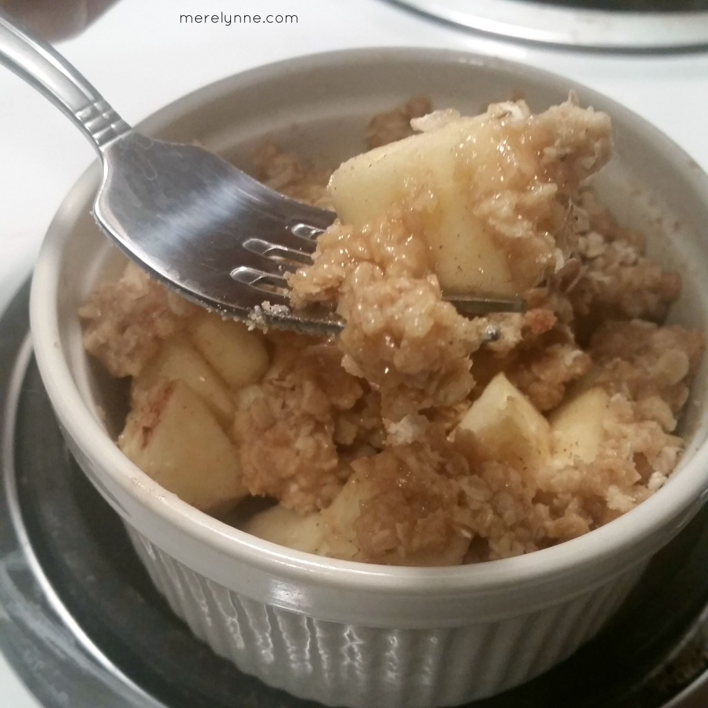 Quick Apple Dessert
 Quick and Easy Apple Crisp Recipe Single Serving