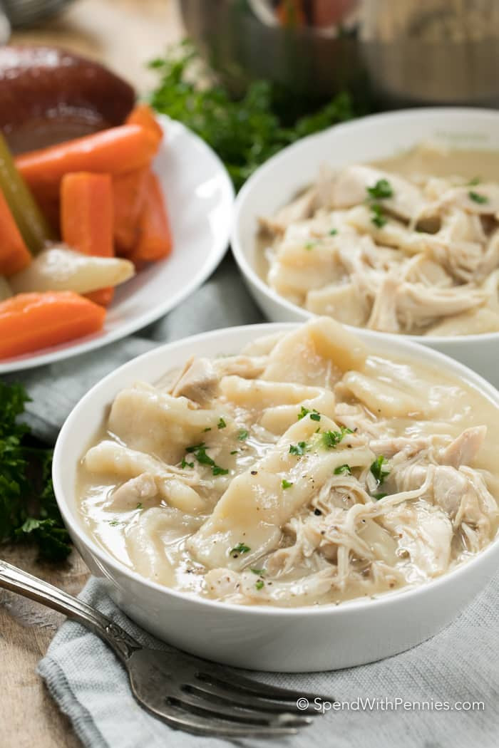 Quick Chicken And Dumplings
 Old Fashioned Chicken and Dumplings Spend With Pennies