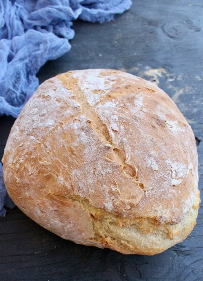 Quick Crusty Bread Recipe
 267 best images about yum breads on Pinterest