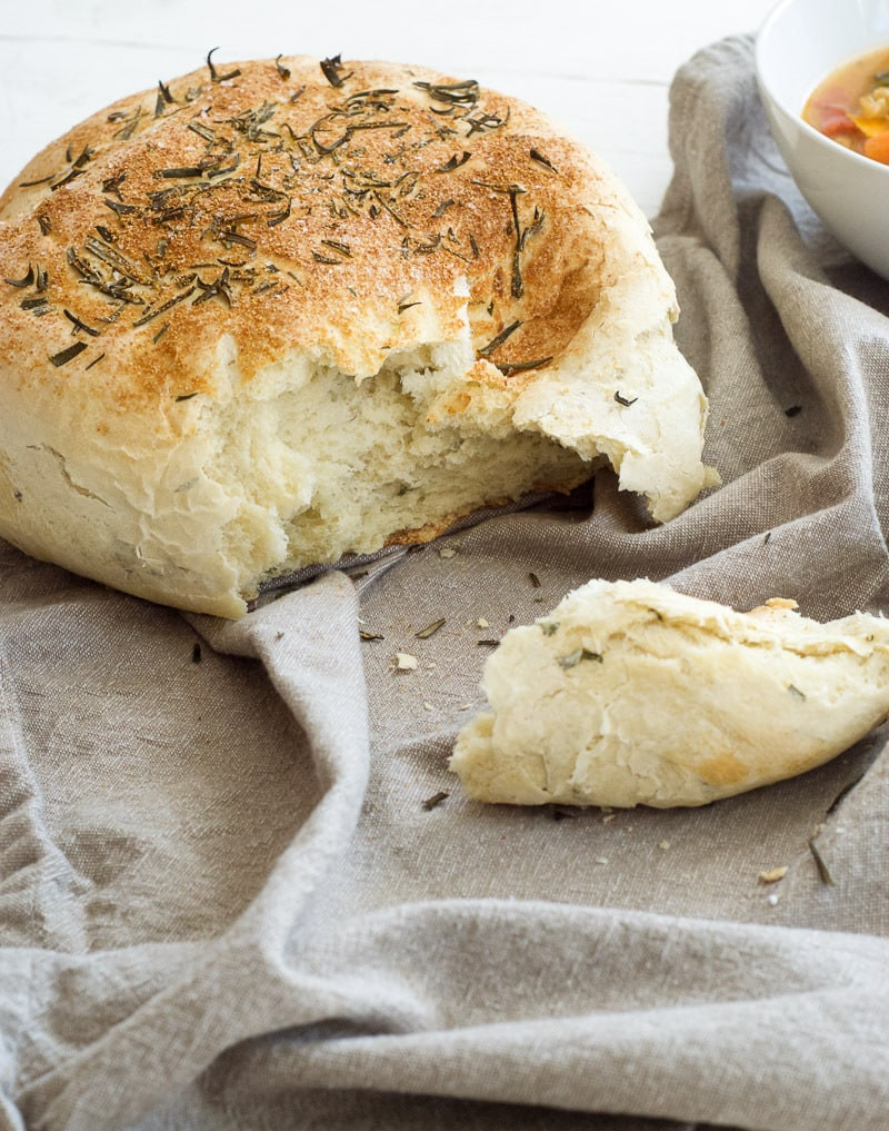 Quick Crusty Bread Recipe
 Quick Crusty Herb Bread Oh So Delicioso