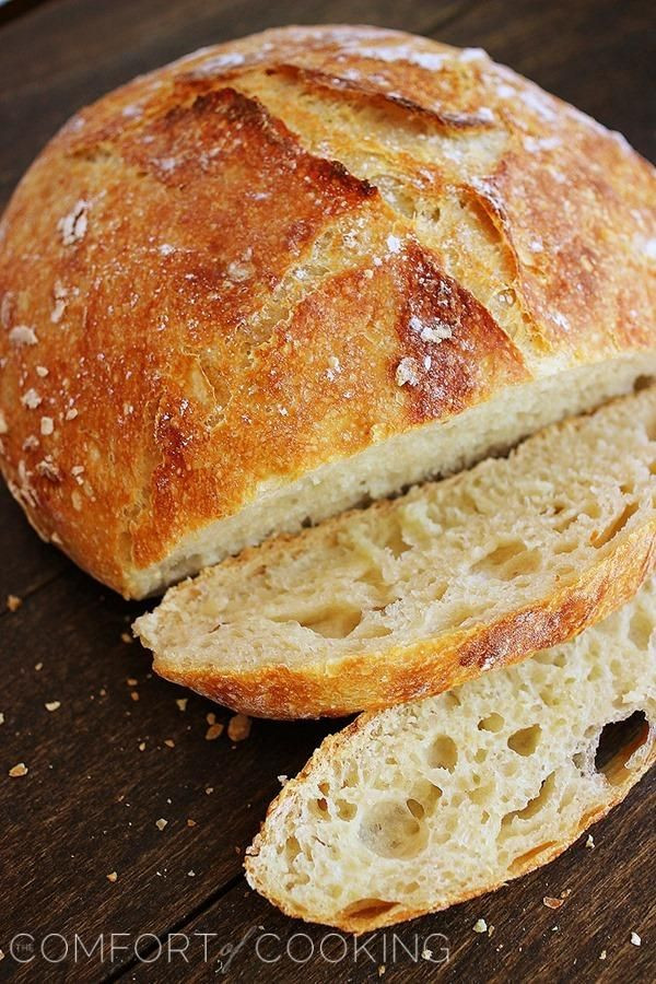 Quick Crusty Bread Recipe
 No Knead Crusty Artisan Bread – My most reader loved