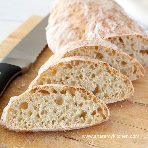 Quick Crusty Bread Recipe
 Quick crusty bread I halved the recipe made one loaf