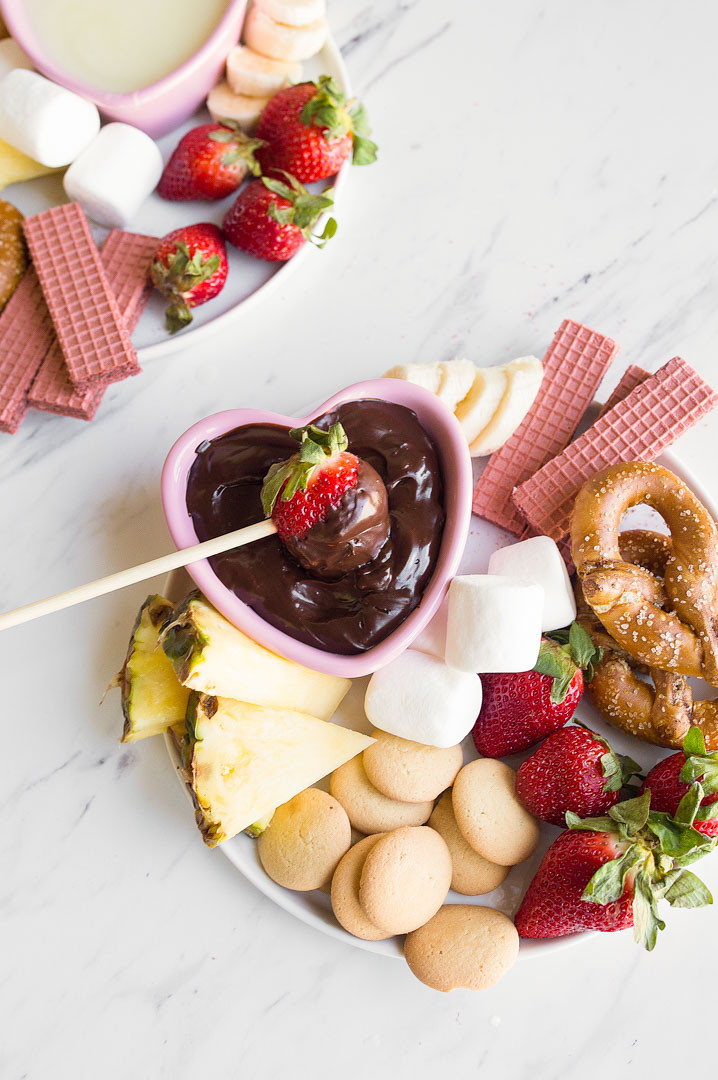 Quick Desserts For Two
 Easy Chocolate Fondue for Two Recipe