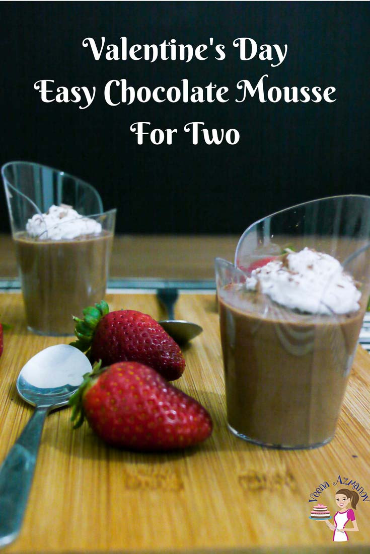 Quick Desserts For Two
 Easy Chocolate Mousse for Two Valentine s Day Dessert