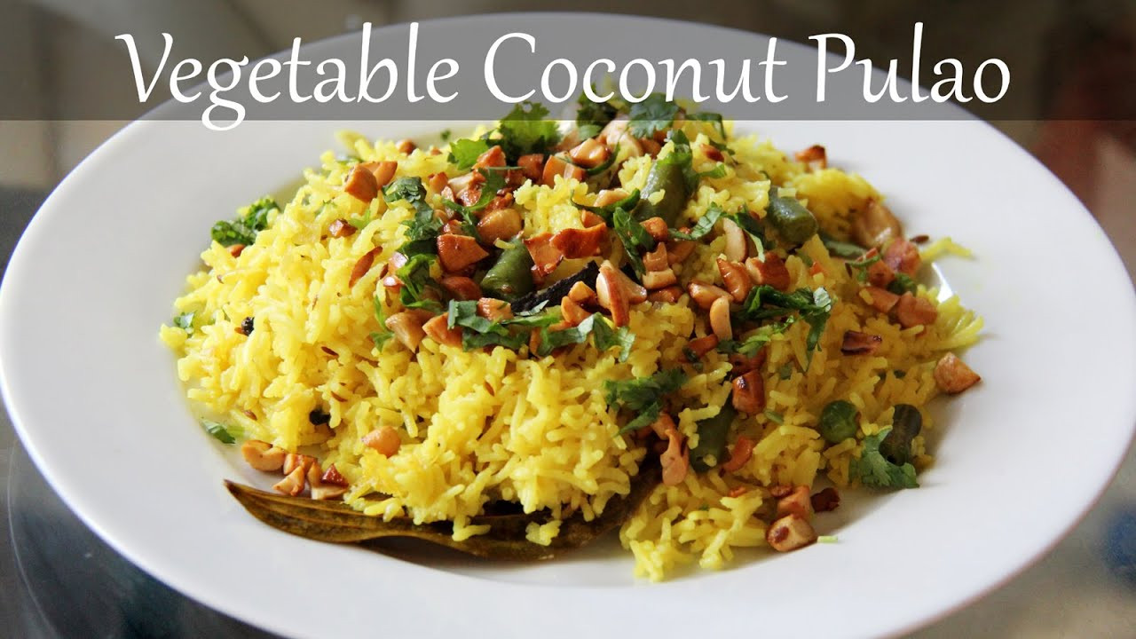 Quick Dinner Ideas Indian
 Ve arian Coconut Rice Recipe