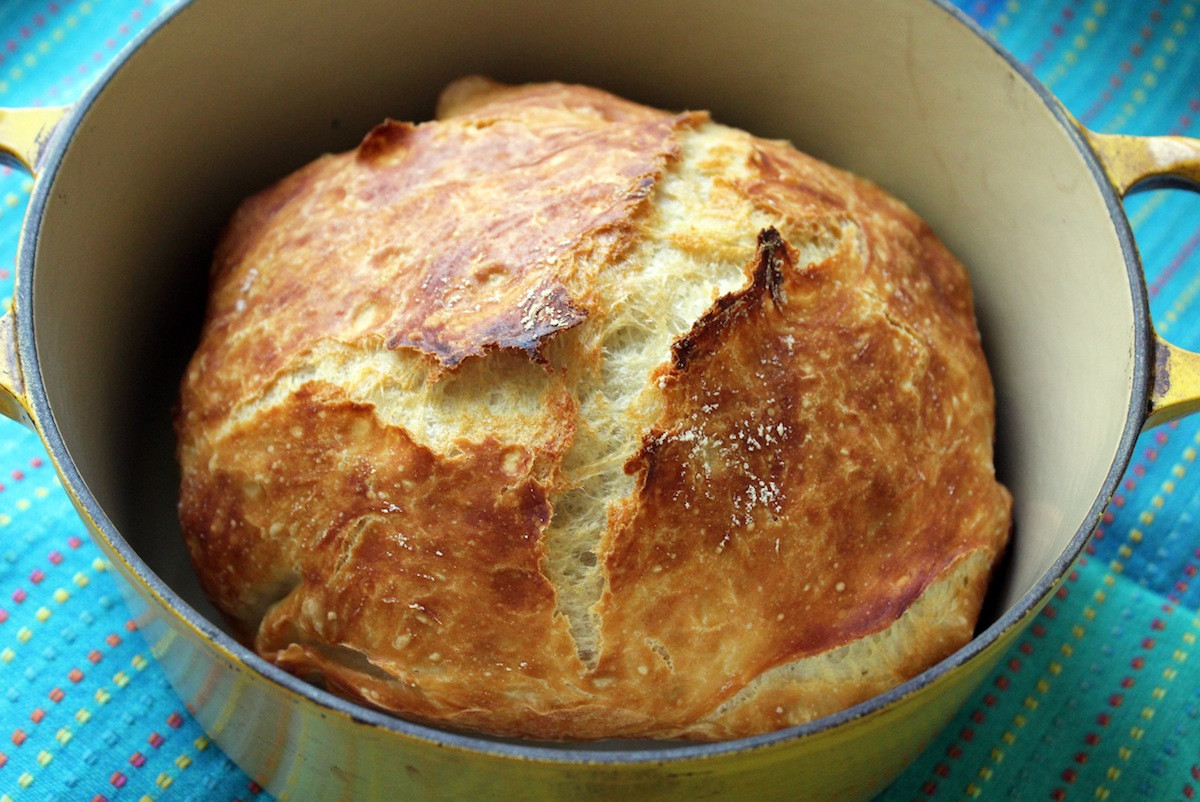 Quick Dutch Oven Bread
 Homemade Artisan Bread Recipe Quick No Knead Bread