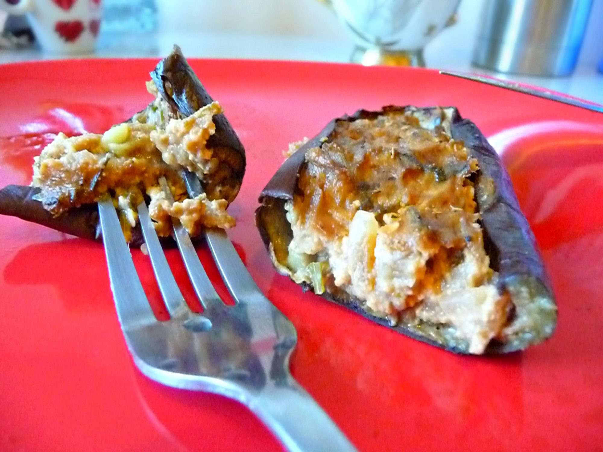 Quick Eggplant Recipes
 Quick Stuffed Eggplant recipe The Seaman Mom