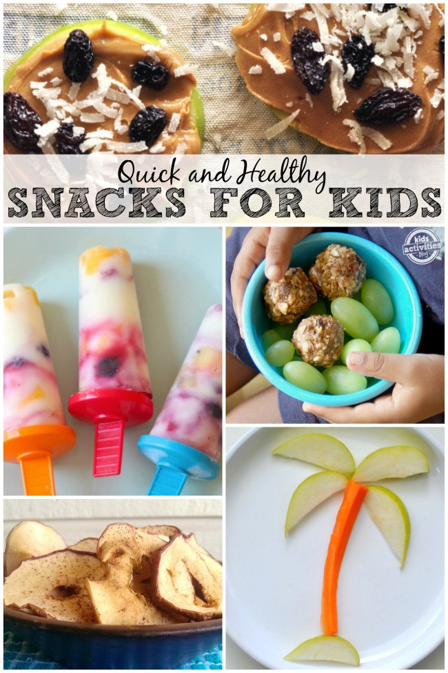 Quick Healthy Snacks
 Healthy and Quick Snacks for Kids