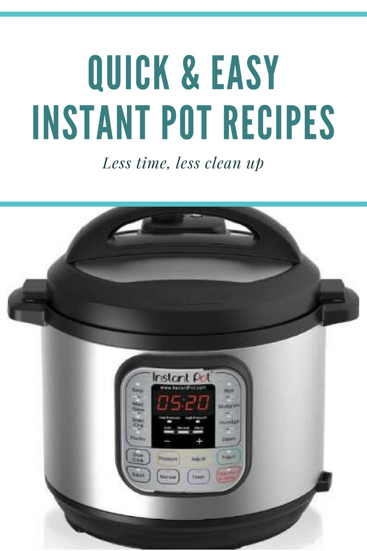 Quick Instant Pot Recipes
 Quick and Easy Instant Pot Recipes You Must Try Emma and