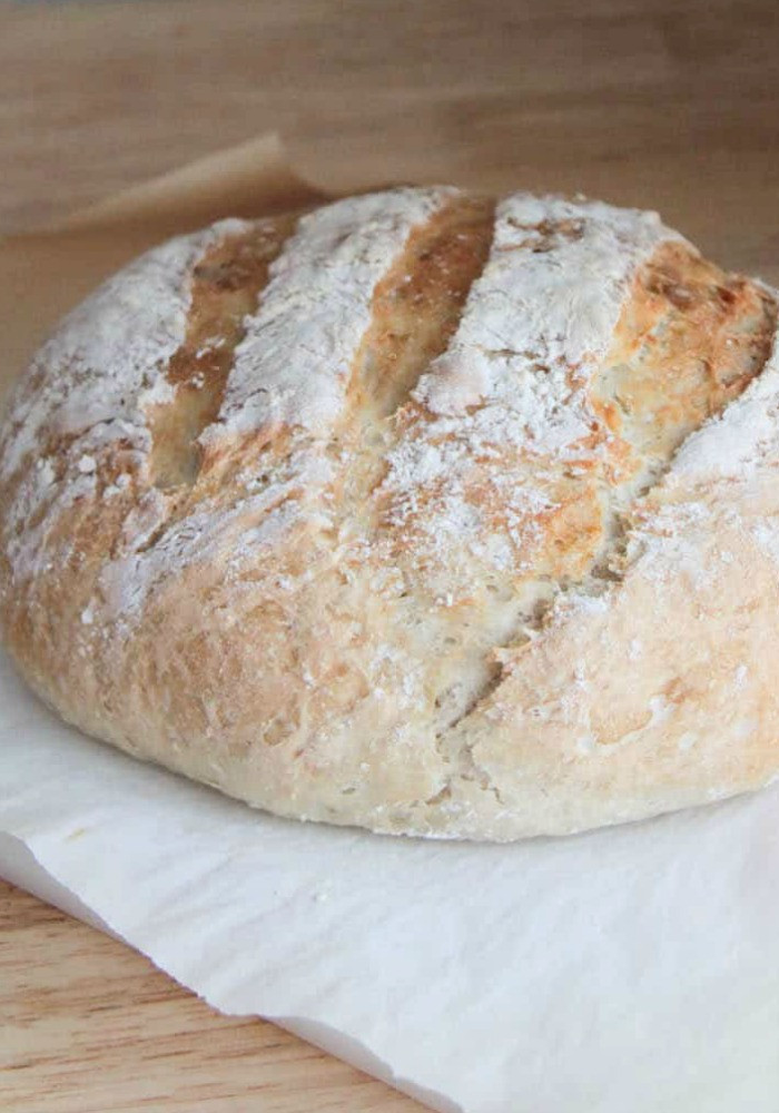 Quick No Knead Bread
 No Knead Bread Quick and Easy Crusty Artisan Bread Recipe