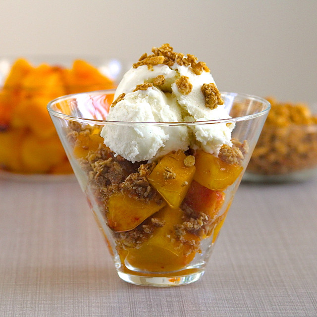 Quick Peach Dessert
 Quick and Easy Peachy Dessert I m Bored Let s Go