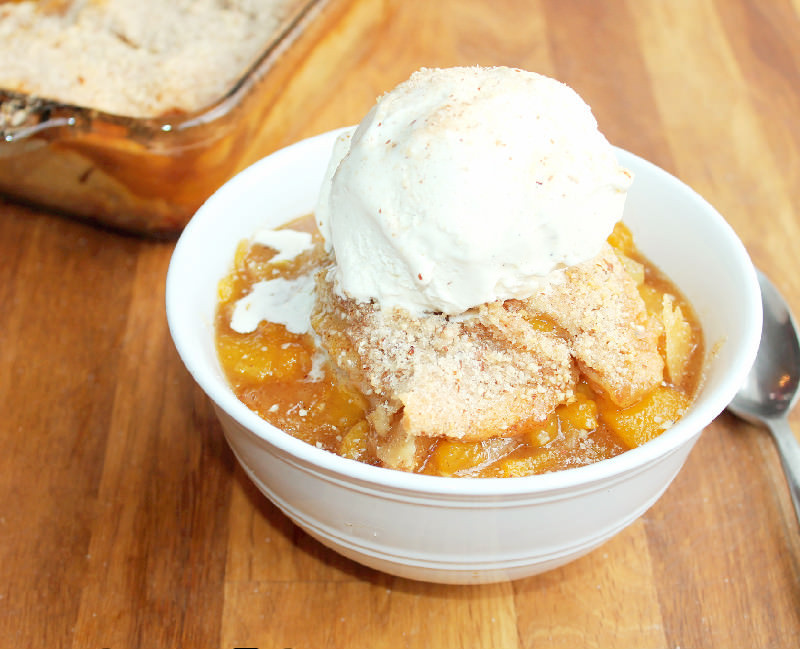 Quick Peach Dessert
 Quick and Easy Peach Cobbler Creole Contessa