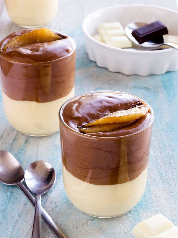 Quick Pear Dessert
 Double Chocolate Mousse Recipe — Eatwell101