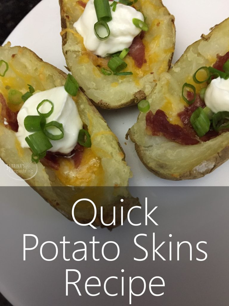 Quick Potato Recipes
 Quick Potato Skins Recipe