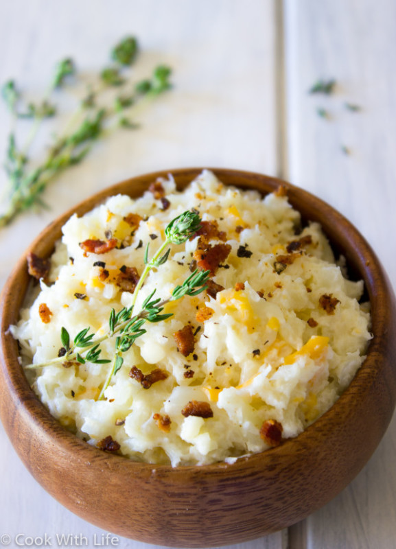 Quick Potato Recipes
 Cauliflower Mashed Potatoes Low Carb Quick & Easy